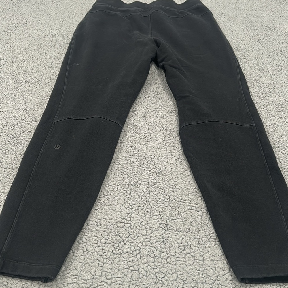 Lululemon Athletica Black Track Pants with Elastic Waistband - Picture 3 of 8